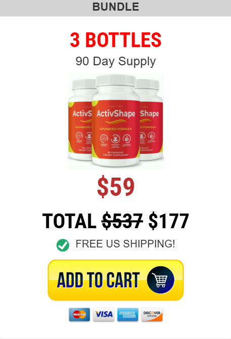 Order ActivShape 3 Bottle